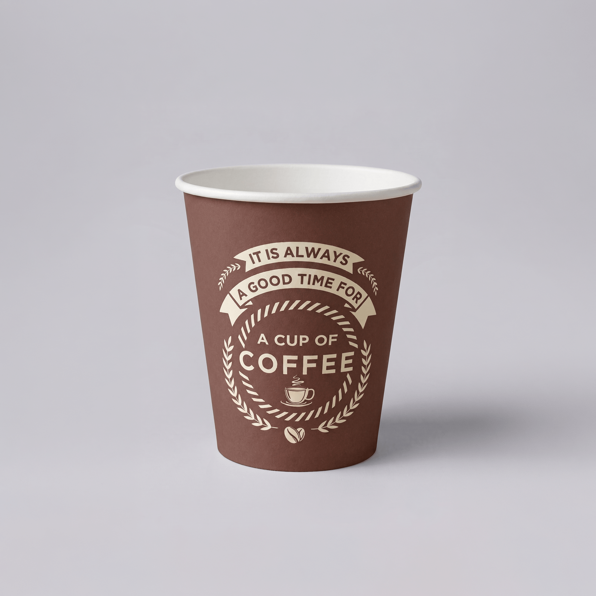7 OZ Coffee Renkli Karton Bardak